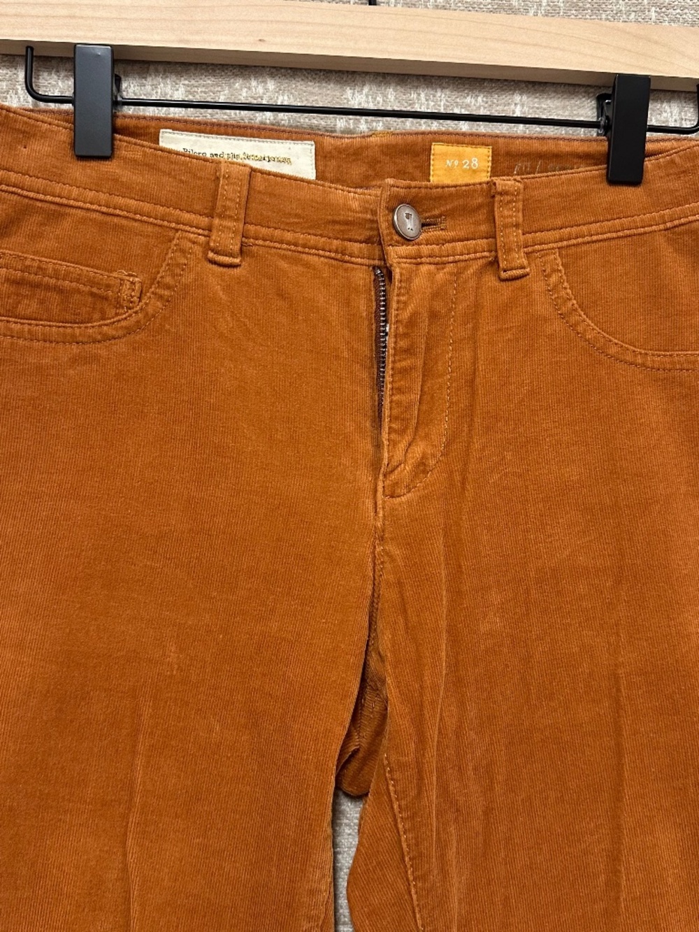 Pilcro & TheLetterpress Vintage Slim Courduroy Pants